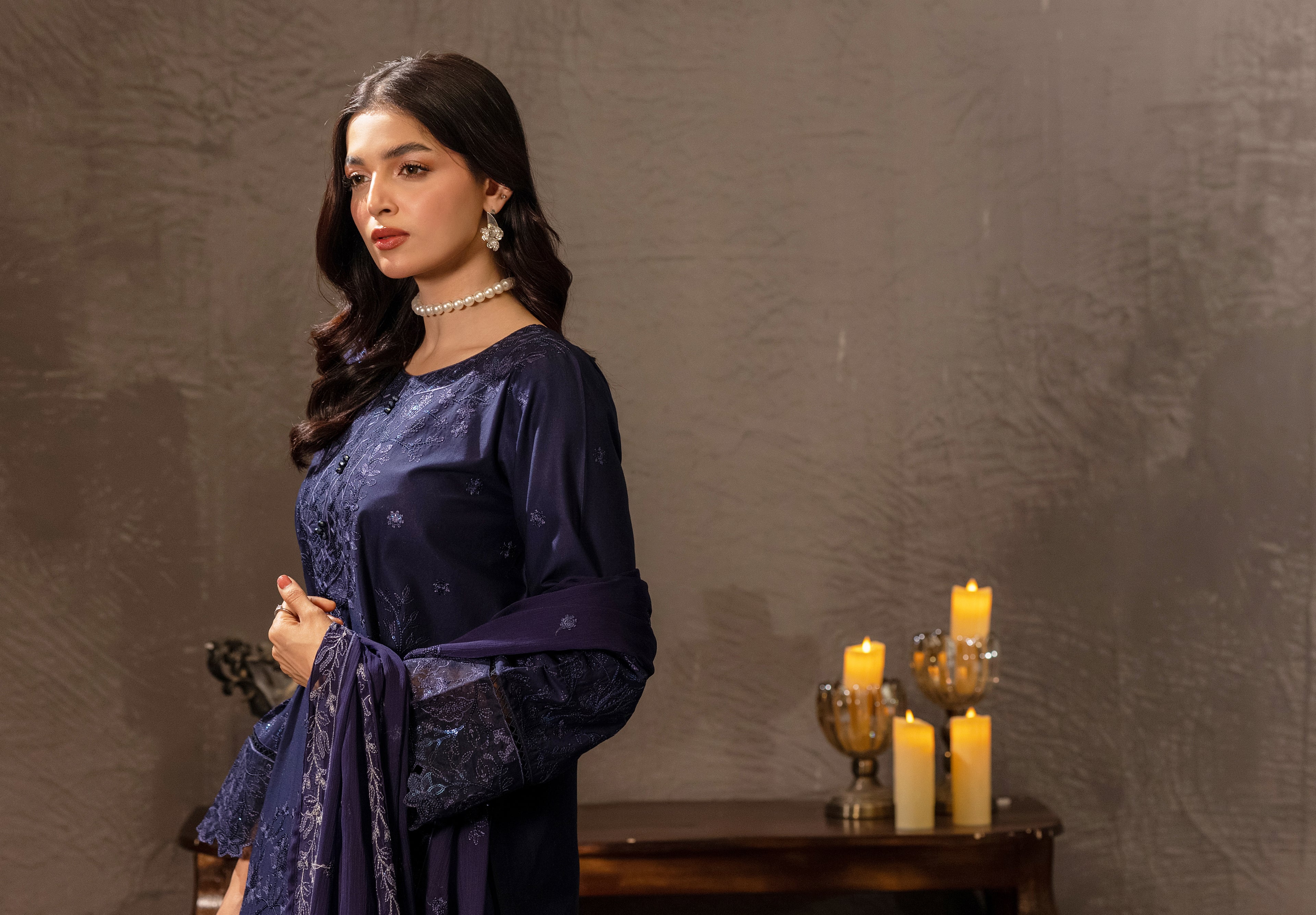 Zafira | 3 pcs Stitched Premium Lawn dress