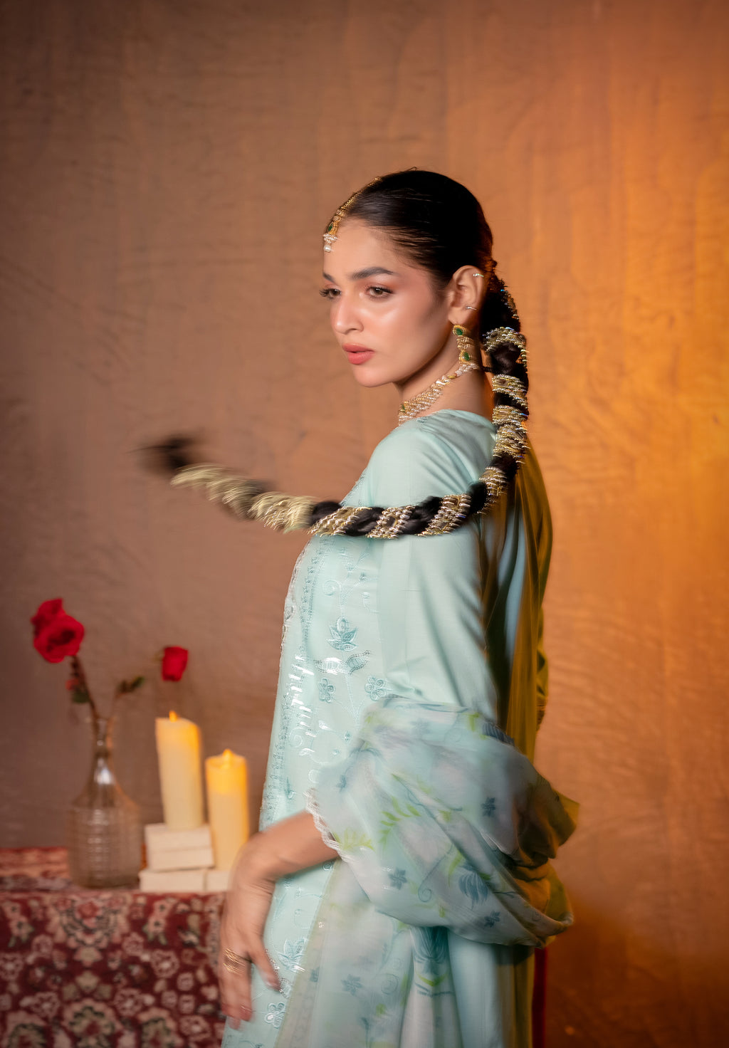 Verdelle | 3 pcs Stitched Premium Lawn dress