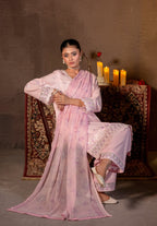 Roselle | 3 pcs Stitched Premium Lawn dress